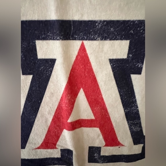Arizona Tee Shirt, Size L, 100% Cotton, Athletic wear, Arizona Softball - Picture 6 of 8